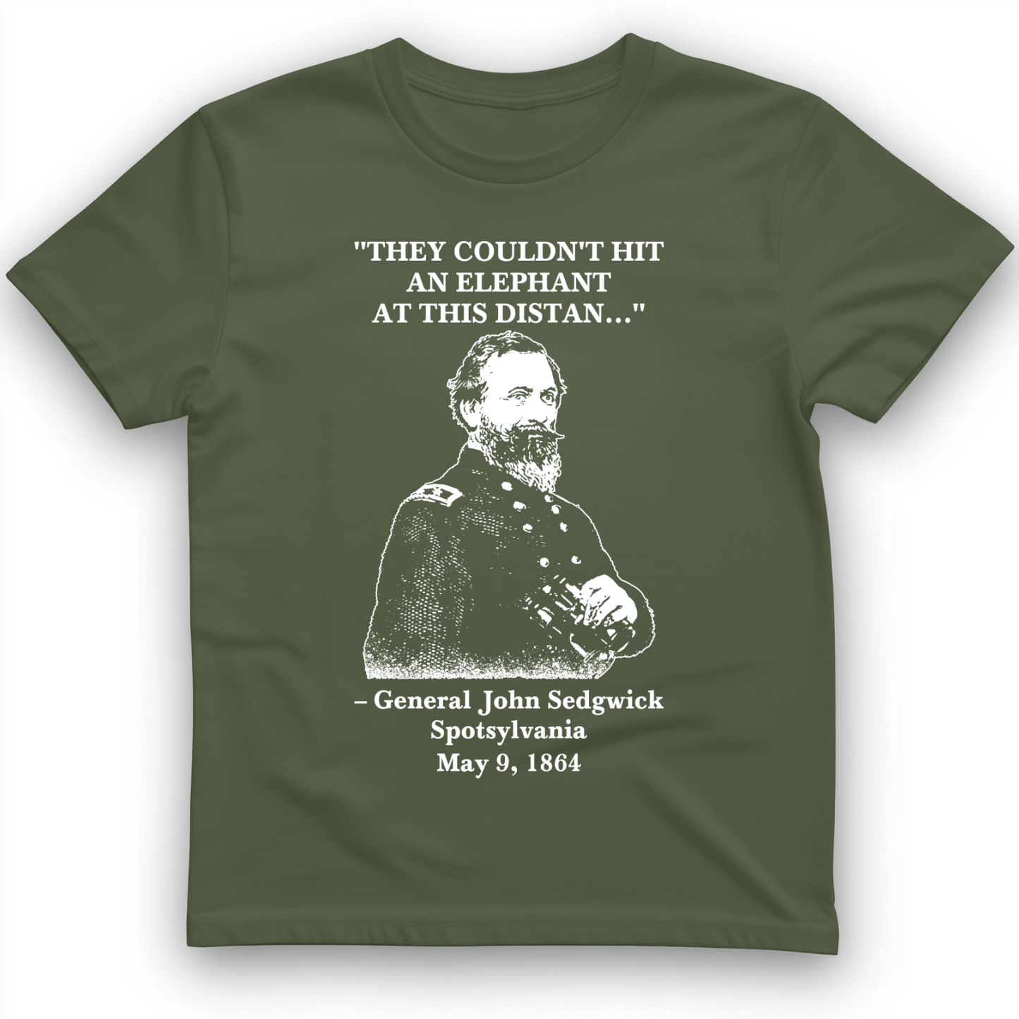 Elephant T-Shirt Military Green / S