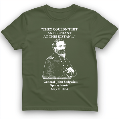 Elephant T-Shirt Military Green / S