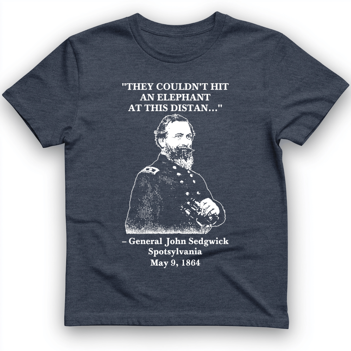 Elephant T-Shirt Heather Navy / S