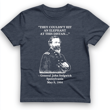 Elephant T-Shirt Heather Navy / S