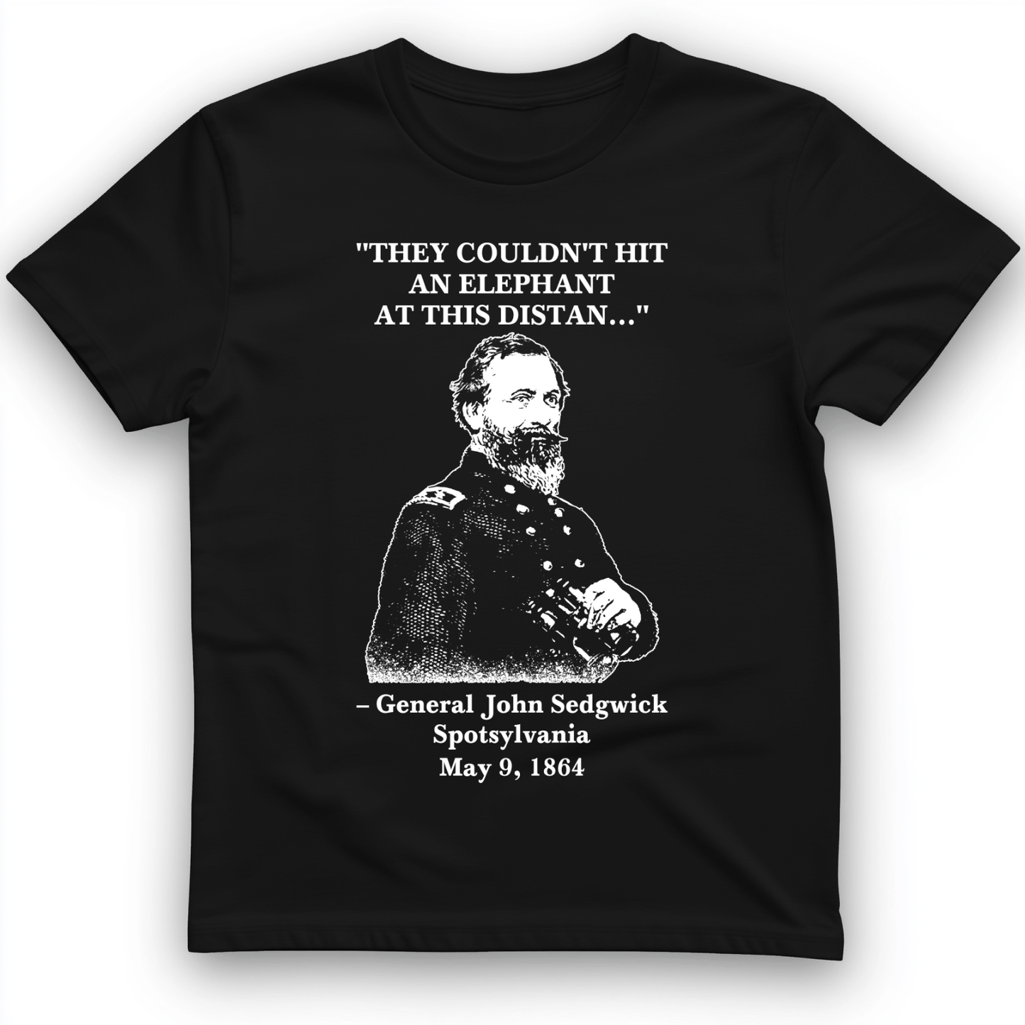 Elephant T-Shirt Black / S