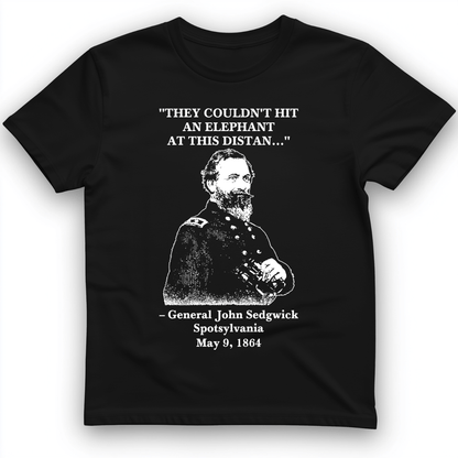 Elephant T-Shirt Black / S