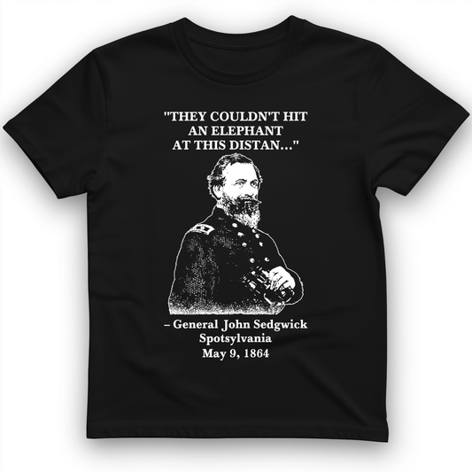 Elephant T-Shirt Black / S