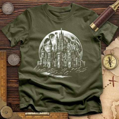 Enchanted Castle T-Shirt Military Green / S