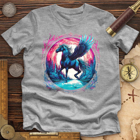 Enchanted Pegasus High Quality Tee Athletic Heather / S