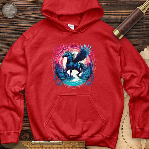 Enchanted Pegasus Hoodie Red / S