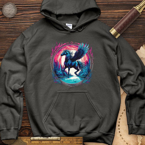 Enchanted Pegasus Hoodie Charcoal / S