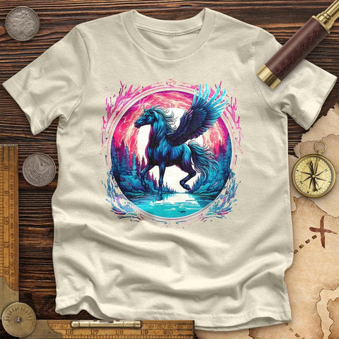 Enchanted Pegasus Premium QualityTee Natural / S