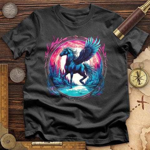 Enchanted Pegasus T-Shirt Charcoal / S