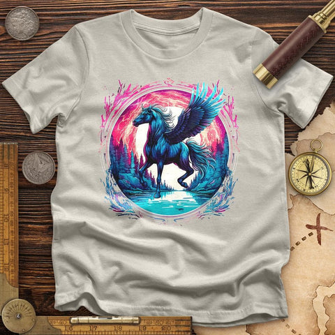 Enchanted Pegasus T-Shirt Ice Grey / S