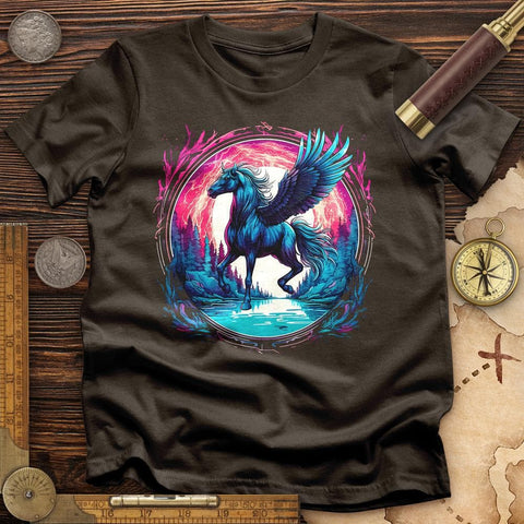 Enchanted Pegasus T-Shirt Dark Chocolate / S
