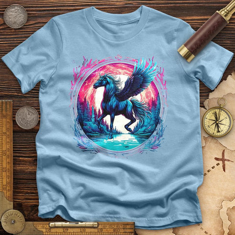 Enchanted Pegasus T-Shirt Light Blue / S