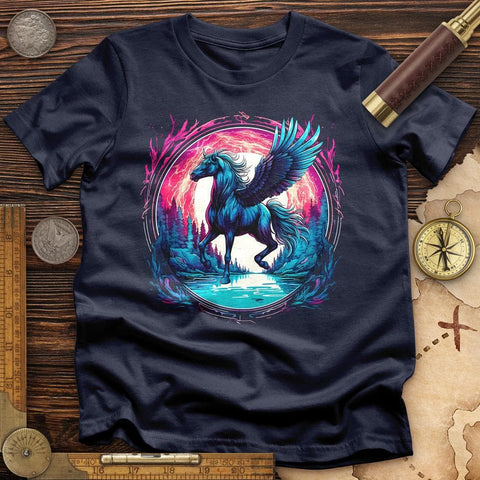 Enchanted Pegasus T-Shirt Navy / S