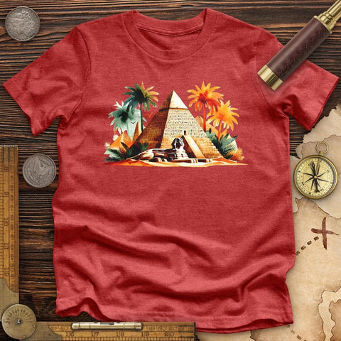 Enigmatic Egyptian Pyramid High Quality Tee