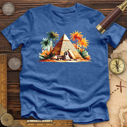 Enigmatic Egyptian Pyramid High Quality Tee