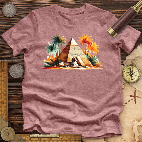 Enigmatic Egyptian Pyramid High Quality Tee