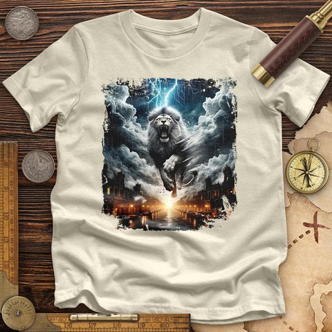 Epic Lion High Quality Tee Natural / S