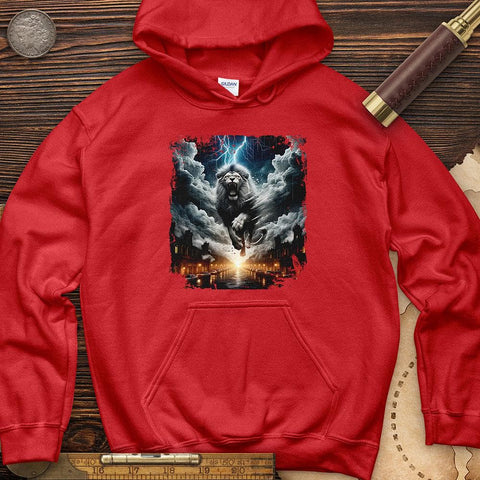 Epic Lion Hoodie Red / S