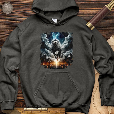 Epic Lion Hoodie Charcoal / S