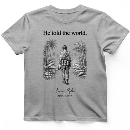 Ernie Pyle T-Shirt Sport Grey / S