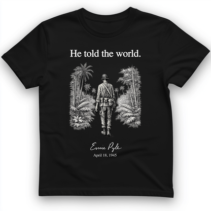 Ernie Pyle T-Shirt Black / S