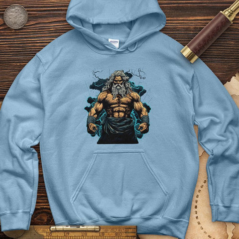 Ethereal Zeus Hoodie Light Blue / S