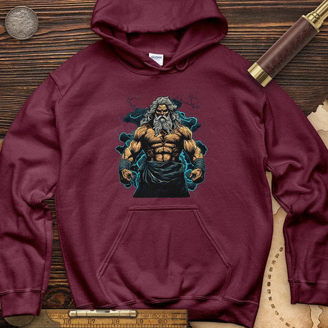 Ethereal Zeus Hoodie Maroon / S