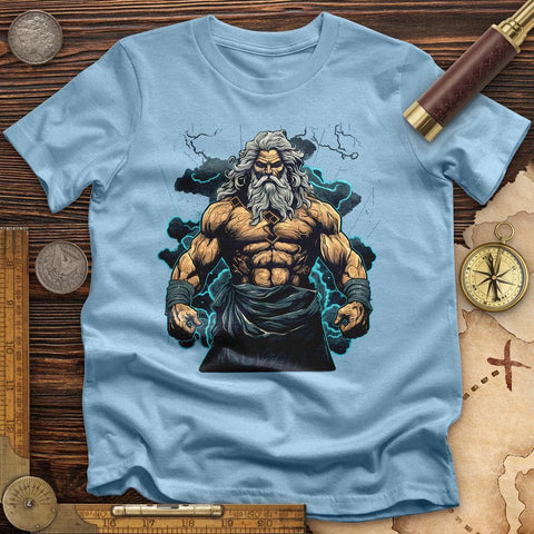 Ethereal Zeus T-Shirt Light Blue / S