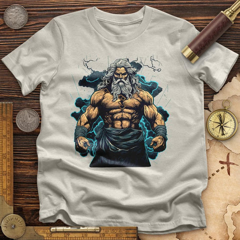 Ethereal Zeus T-Shirt Ice Grey / S