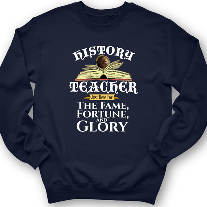 Fame Fortune Glory Crewneck Navy / S