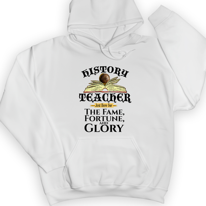 Fame Fortune Glory Hoodie White / S