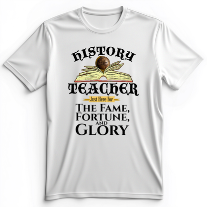 Fame Fortune Glory Premium Tee White / S