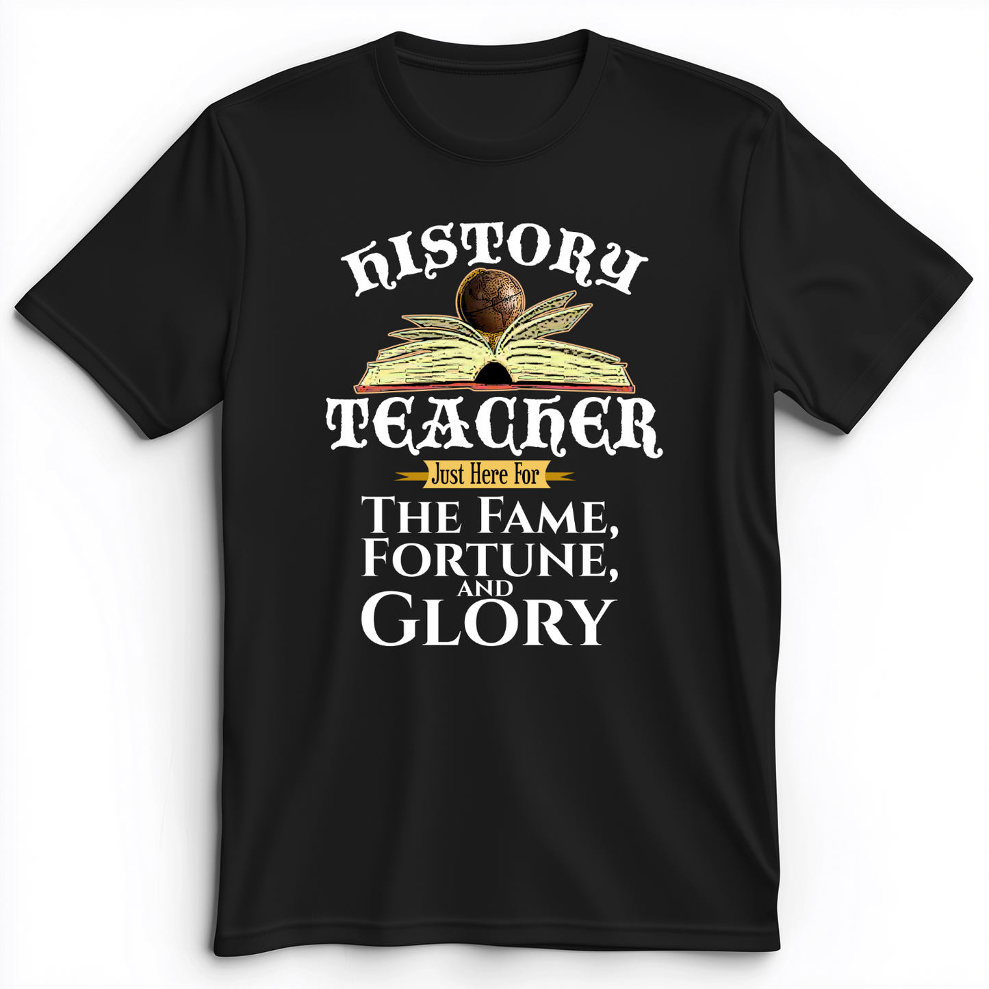 Fame Fortune Glory Premium Tee Black / S