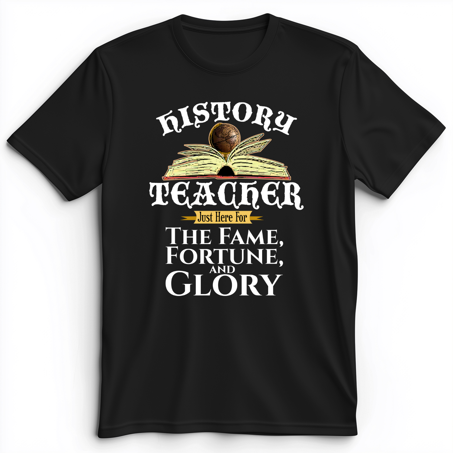 Fame Fortune Glory Premium Tee Black / S