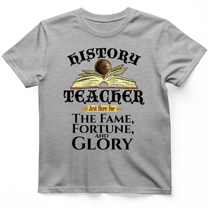 Fame Fortune Glory T-Shirt Sport Grey / S