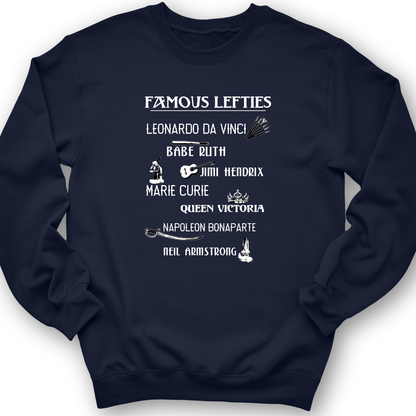 Famous Lefties Crewneck Navy / S