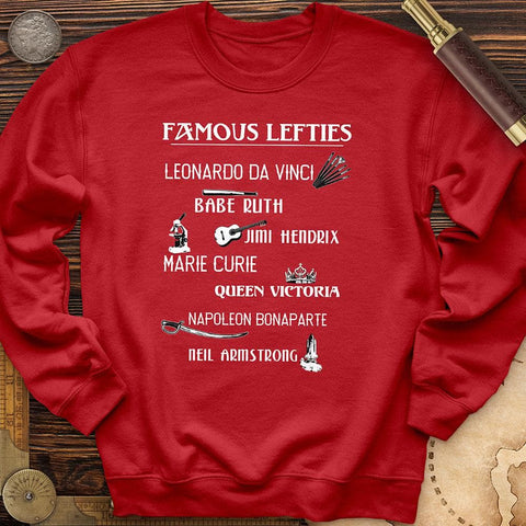 Famous Lefties Crewneck Red / S