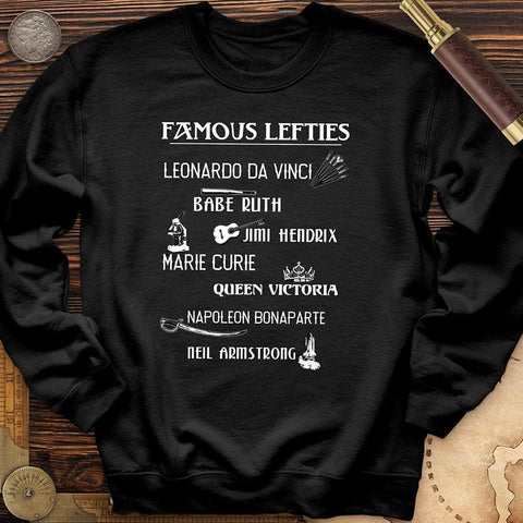 Famous Lefties Crewneck Black / S