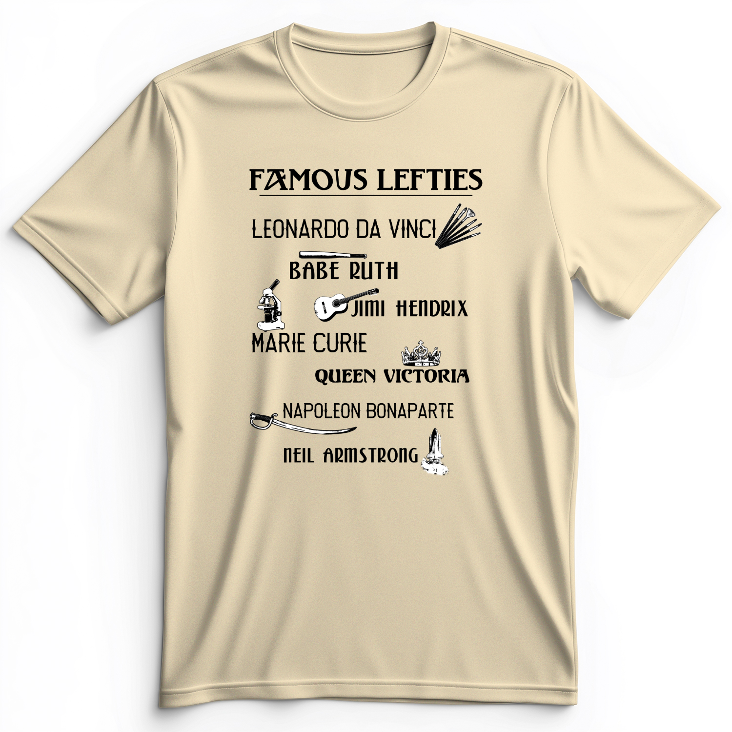 Famous Lefties Premium Tee Natural / S
