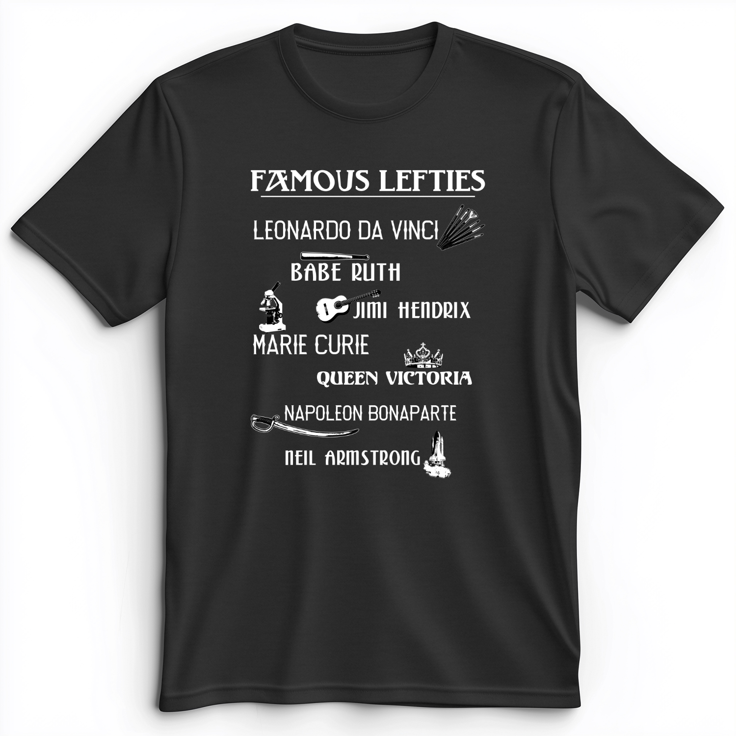 Famous Lefties Premium Tee Dark Grey Heather / S