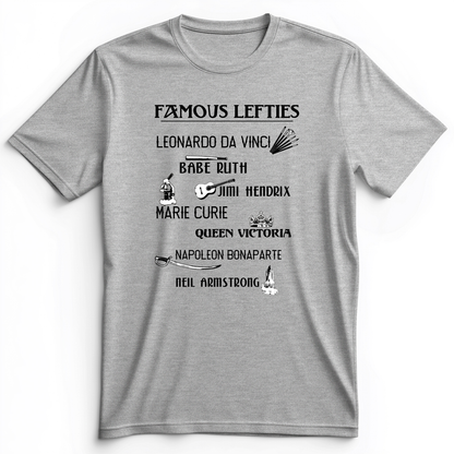 Famous Lefties Premium Tee Athletic Heather / S