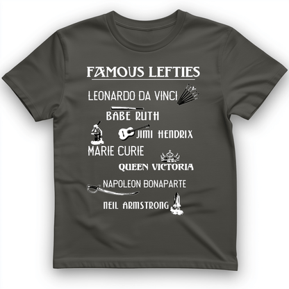 Famous Lefties T-Shirt Charcoal / S