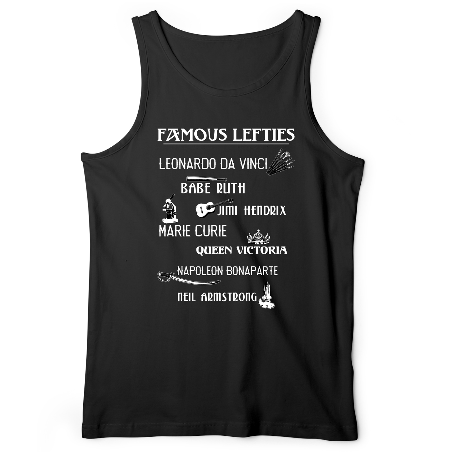 Famous Lefties Tank Black / XS