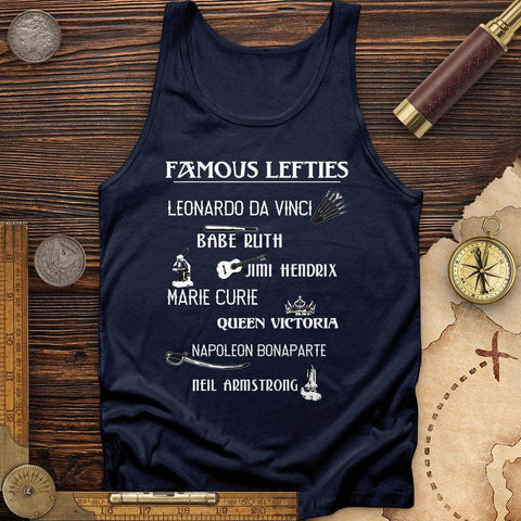 Famous Lefties Tank Navy / XS