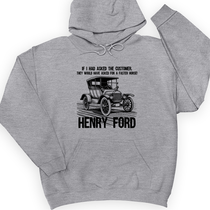 Faster Horse Hoodie Sport Grey / S