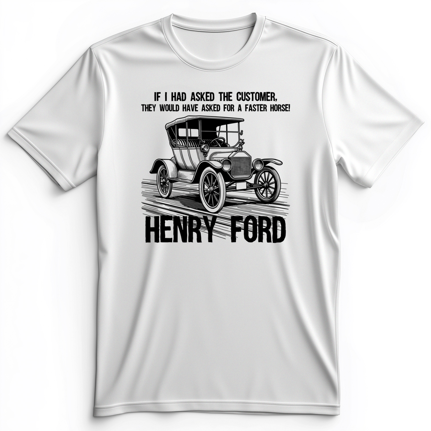 Faster Horse Premium Tee White / S