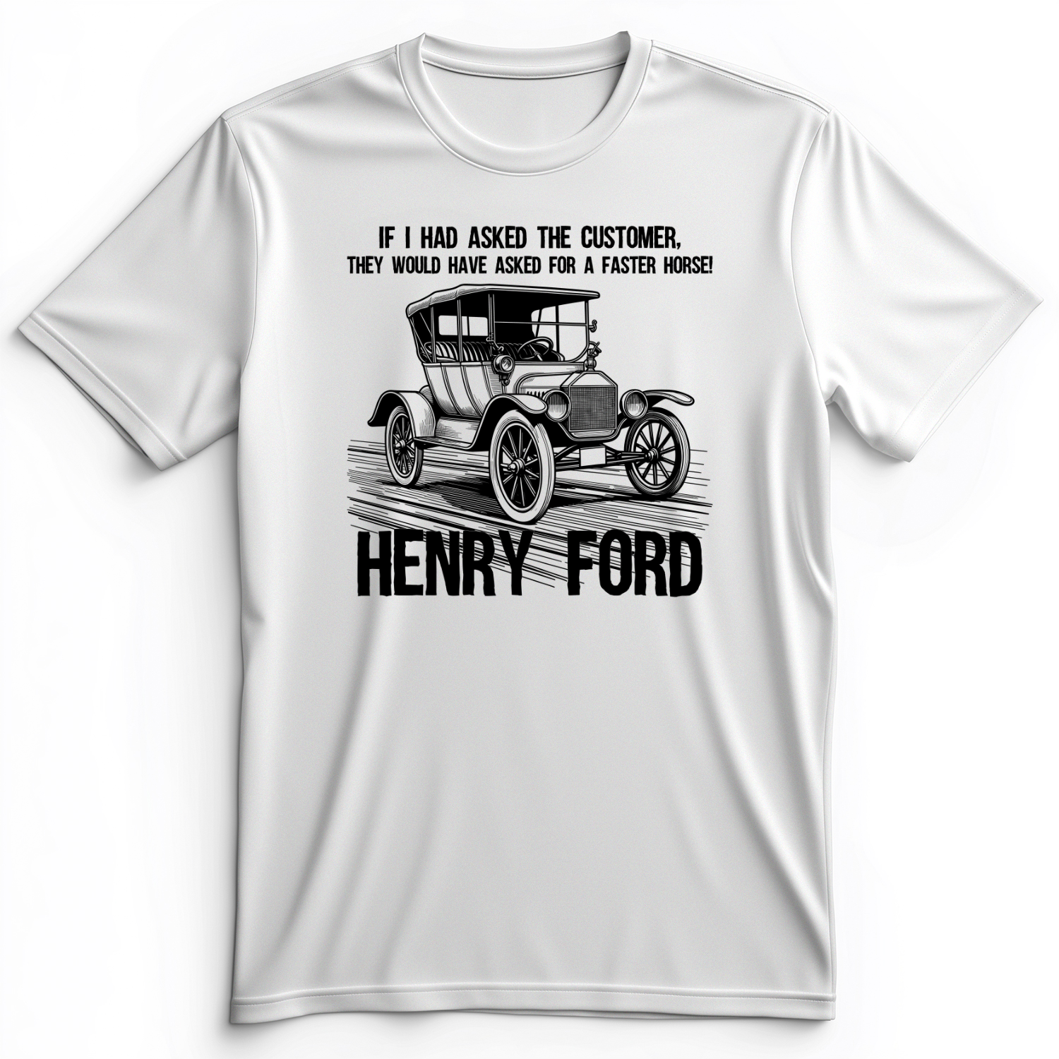 Faster Horse Premium Tee White / S