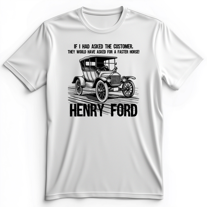 Faster Horse Premium Tee White / S