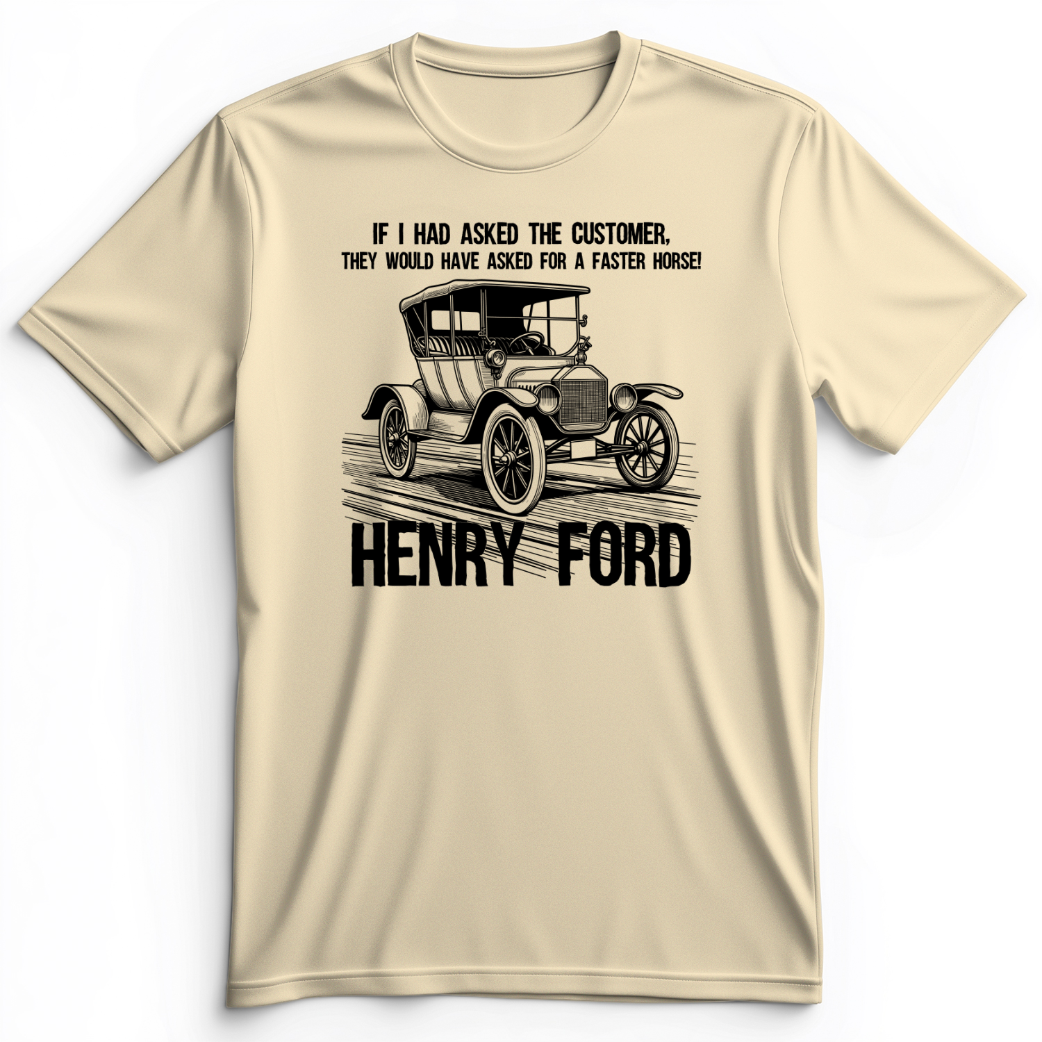 Faster Horse Premium Tee Natural / S