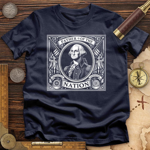 Father Of The Nation T-Shirt Navy / S